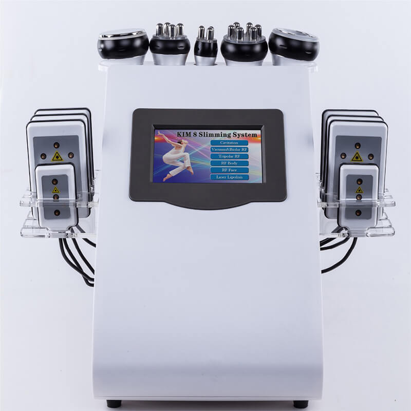 Kim 8 New Ultra Cavitation RF Vacuum Slimming Machine Beauty Salon Device