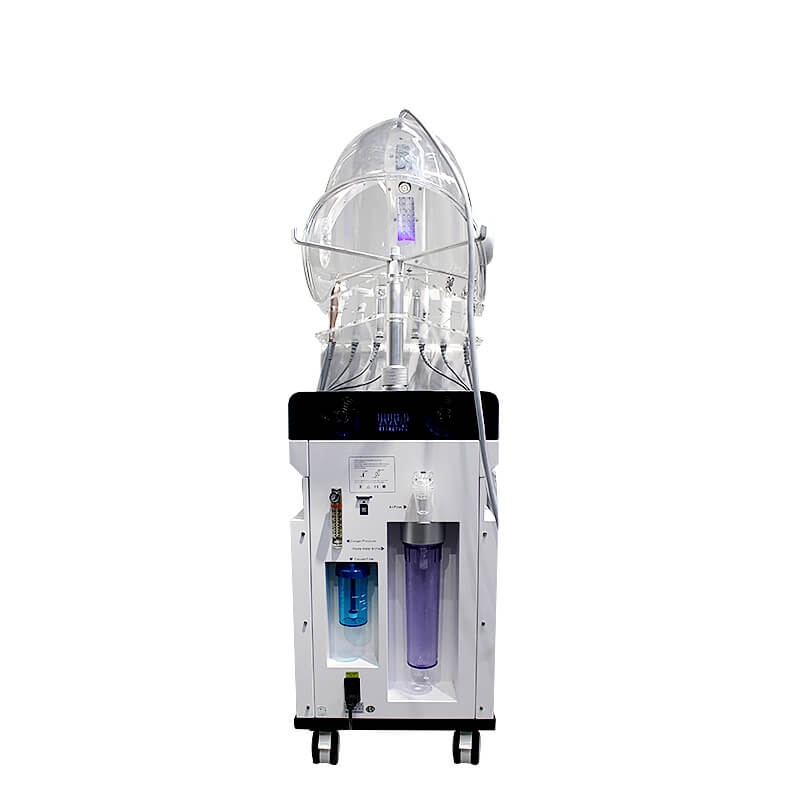 10 In 1 Oxygen Injector Facial Led Mask Oxygen Deep Cleaning Super Bubble Machine