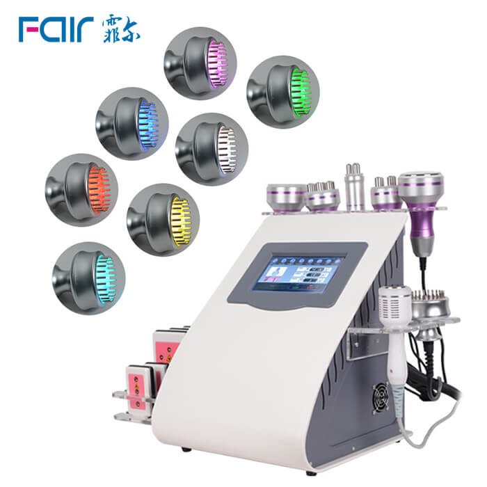 9 in 1 Ultrasonic Cavitation System Lipo Laser RF Slimming Beauty Machine 