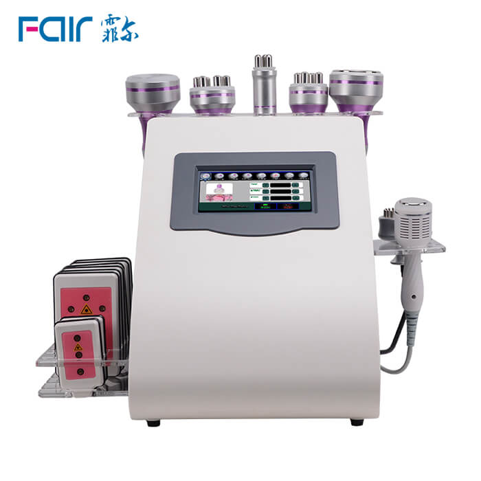 9 in 1 Ultrasonic Cavitation System Lipo Laser RF Slimming Beauty Machine 