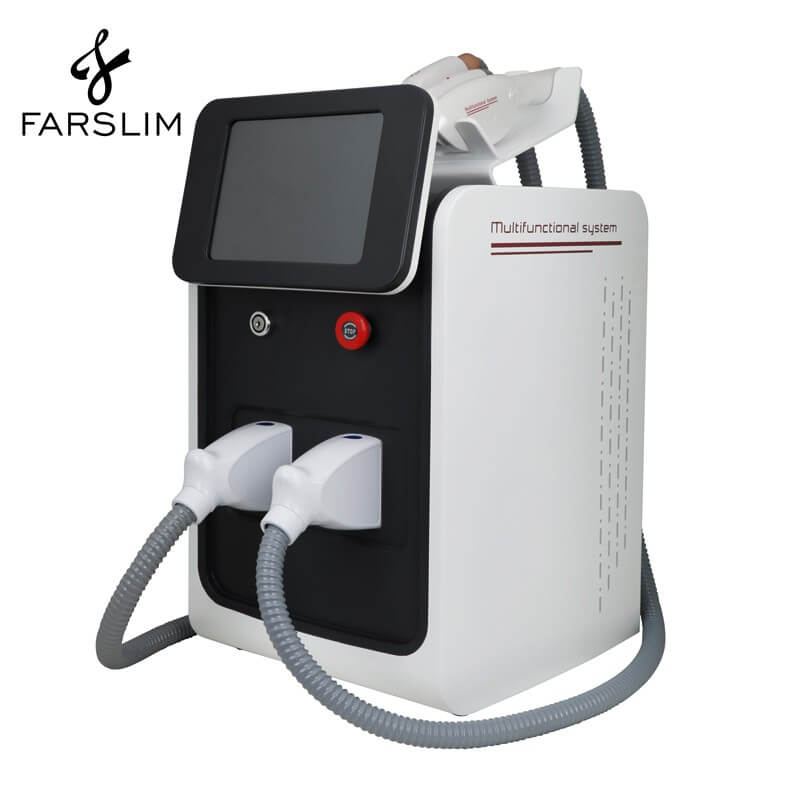 Wholesale IPL Permanent Hair Removal Machine Picosend laser Tattoo Removal with RF Beauty Equipment