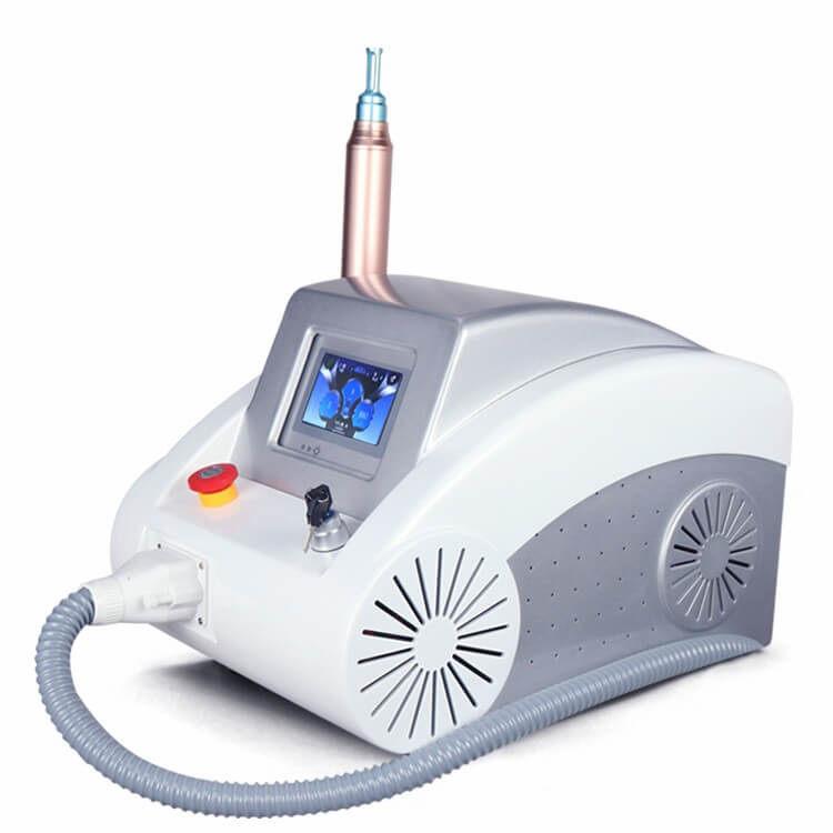 Potable 1320nm 1064nm 523nm Nd Yag  picosecond laser tattoo removal machine tattoo gun beauty equipment wholesale