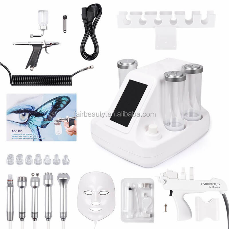Wholesale 8 in 1 hydrafacial machine microdermabrasion  h202 Jet Peel equipment for salon