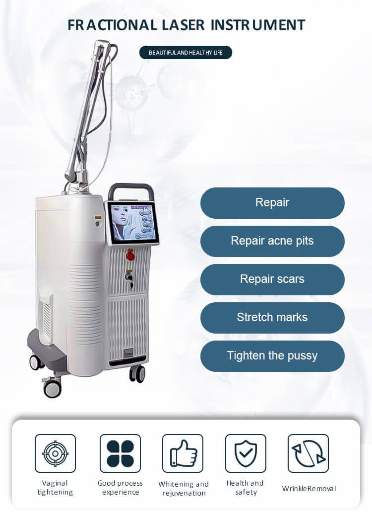 Wholesale high power Co2  vaginal fractional laser 1060nm scar removal  freckle removal skin care beauty equipemnt for salon