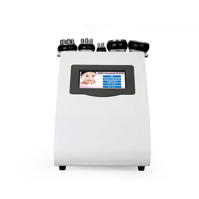 How does the vacuum cavitation machine achieve body sculpting and beauty