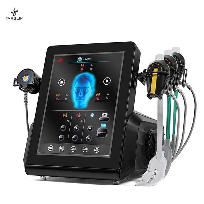  RF Electromagnetic Face Lifting Skin Tightening Pe Face Machine Muscle Stimulation Skin Lifting RF Machine